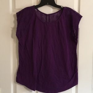 Gap-Purple tee